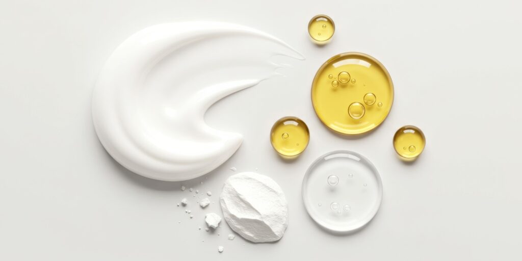 core four essentials skincare with cleanser, moisturiser, spf and tretinoin for radiant skin at Skin by Natalie H Fourways